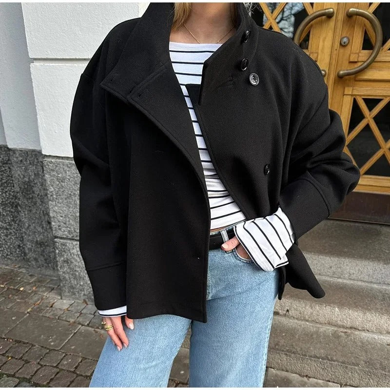 trench peacoat (yjo mestorin f tol kml telbsohm🥹)